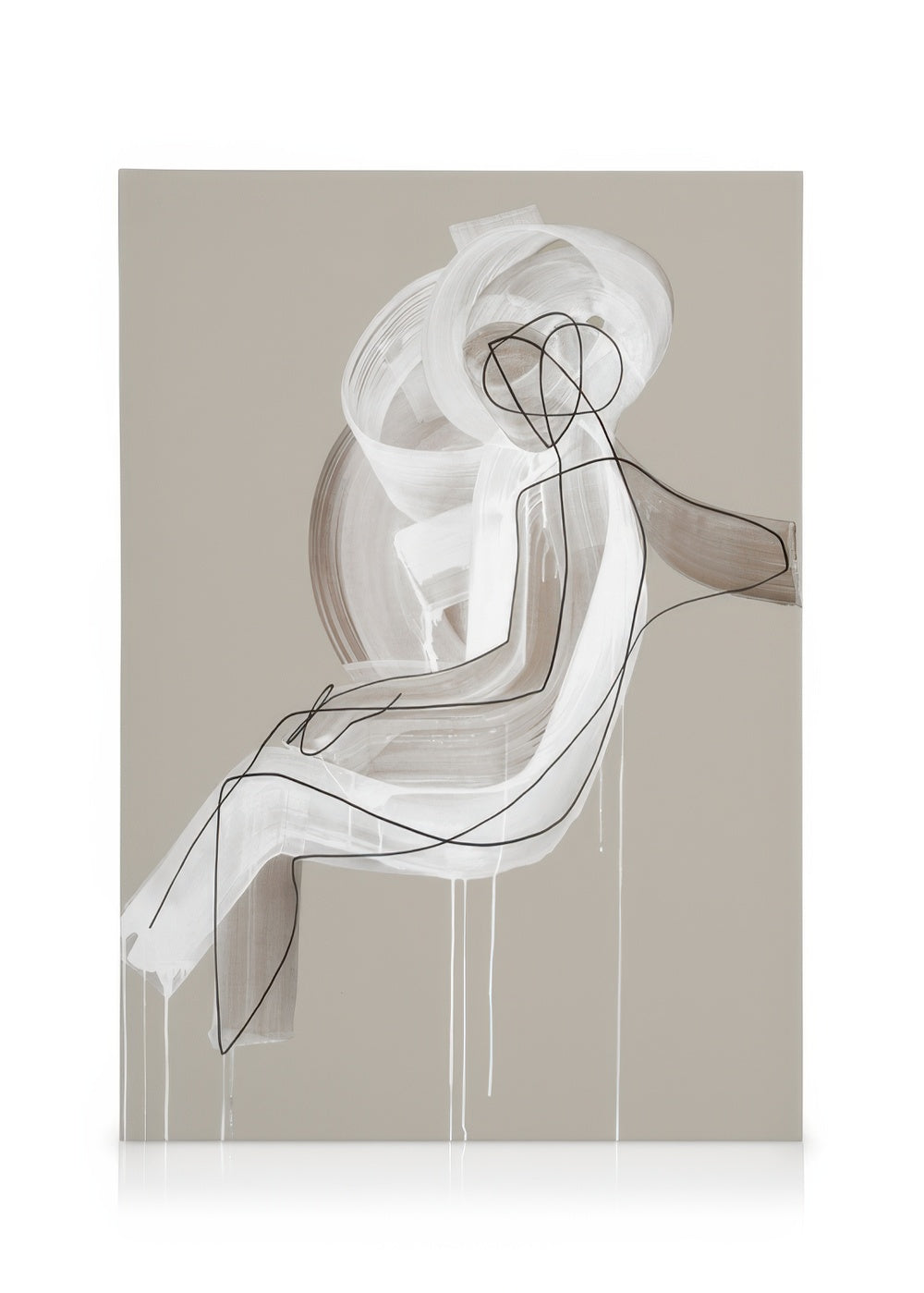 Peytil - Cappuccino Canvas print