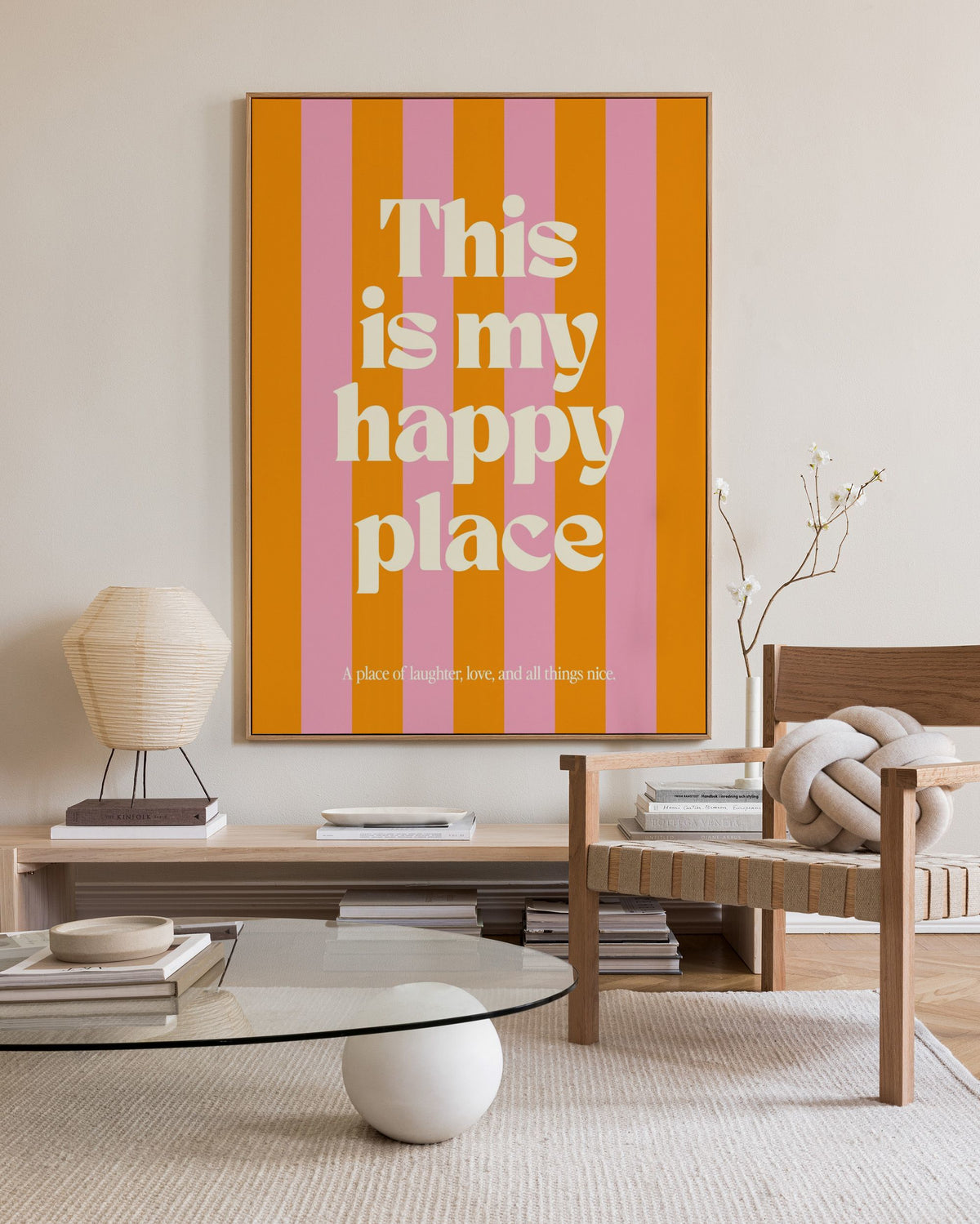 Happy Place Canvas print