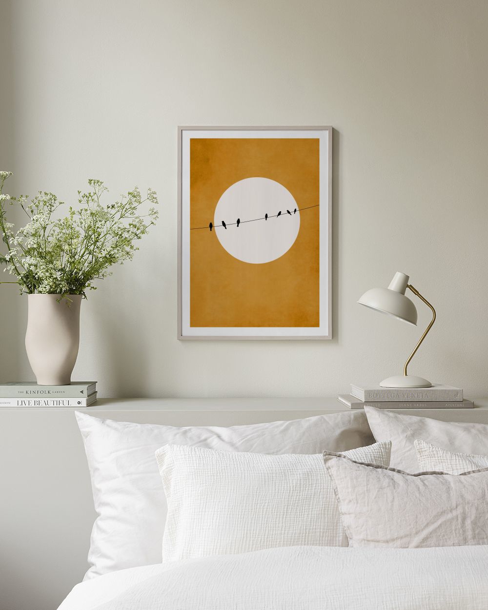Boris Draschoff  Kubistika - Chirping and Chilling Print