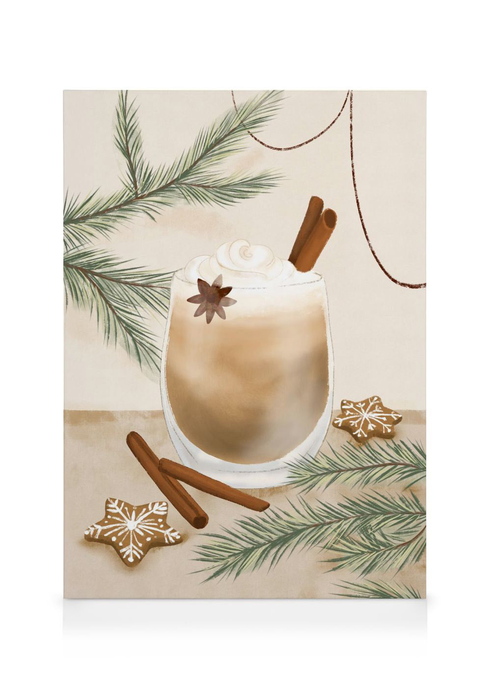 Eggnog Canvas print