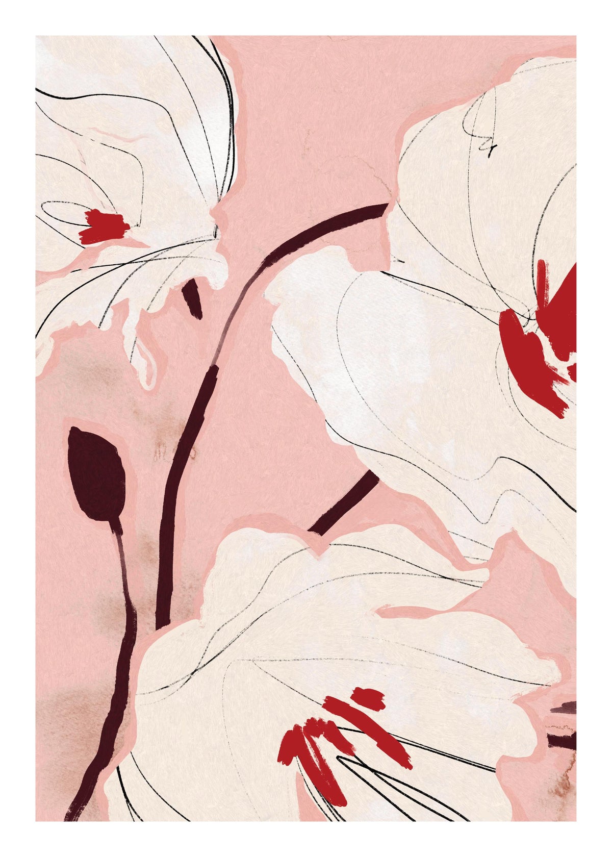 Bold Blossom Print