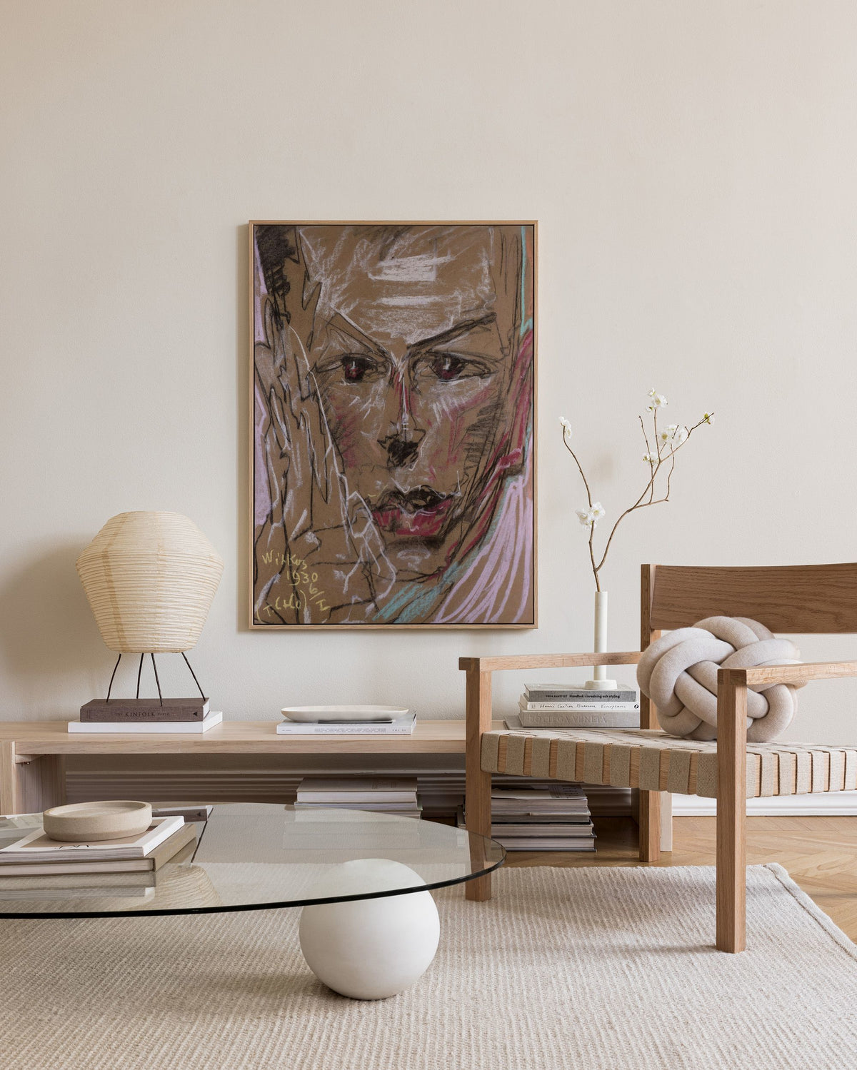 Witkacy - Portrait Canvas print