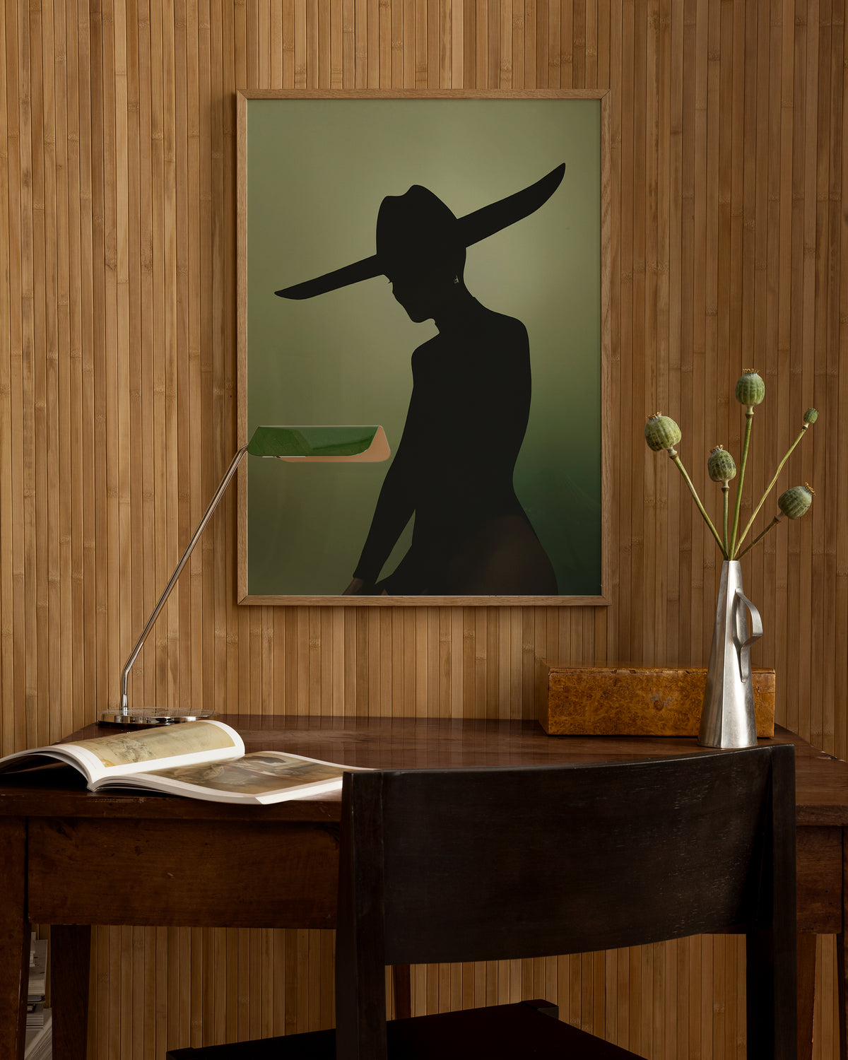 Silhouette Sheriff Print