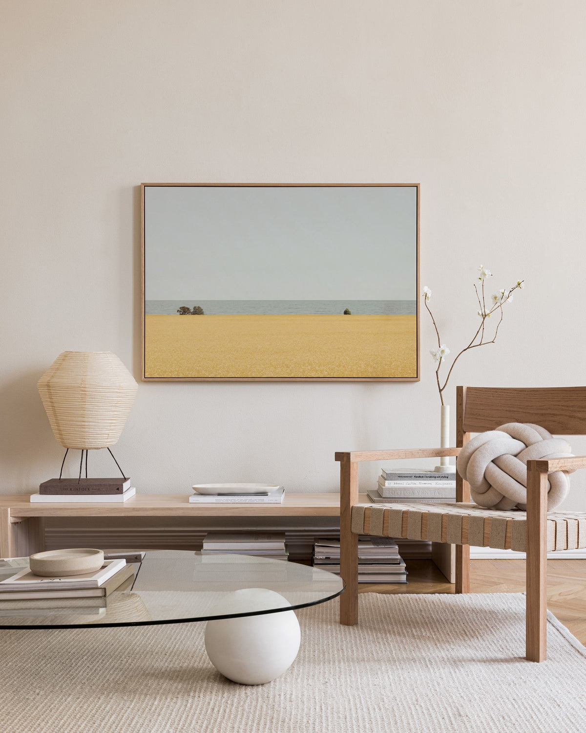 Field of Gold Canvas print
