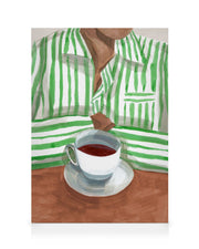 Laura Page - Coffee Morning Canvas print