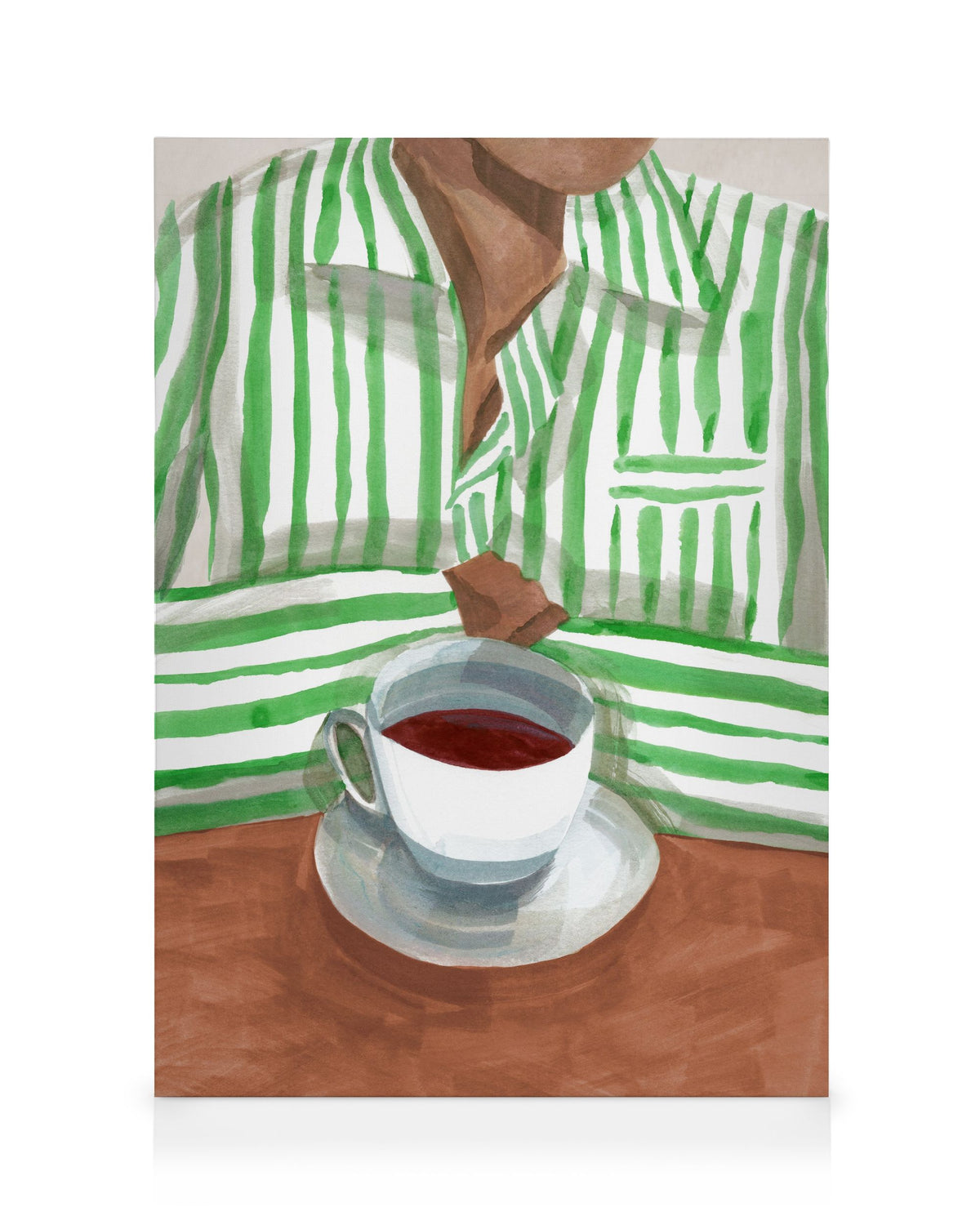 Laura Page - Coffee Morning Canvas print