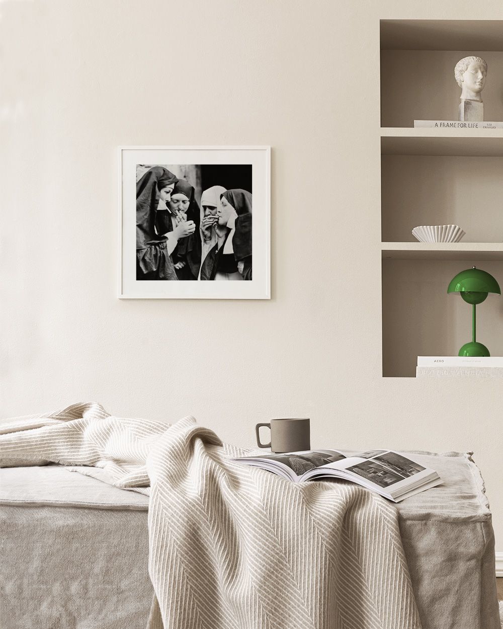 Nuns Smoking Print