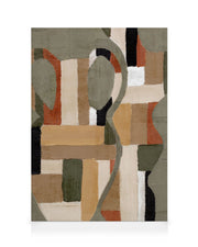 Painted Shapes No1 Canvas print