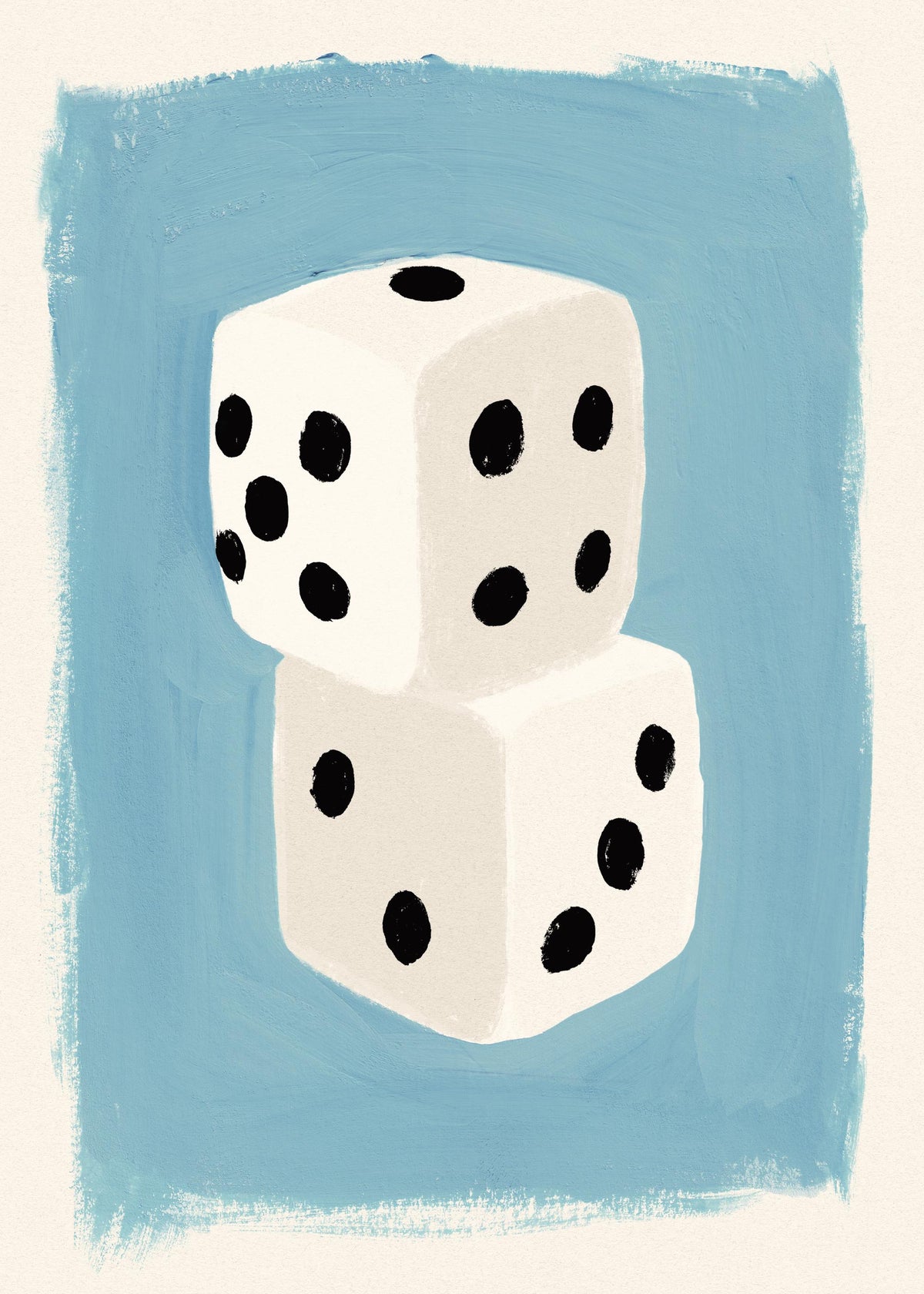 Throw the Dice Print