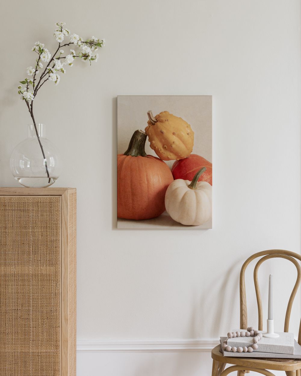 Pile of Pumpkins Canvas print