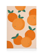 Oranges Illustration Canvas print