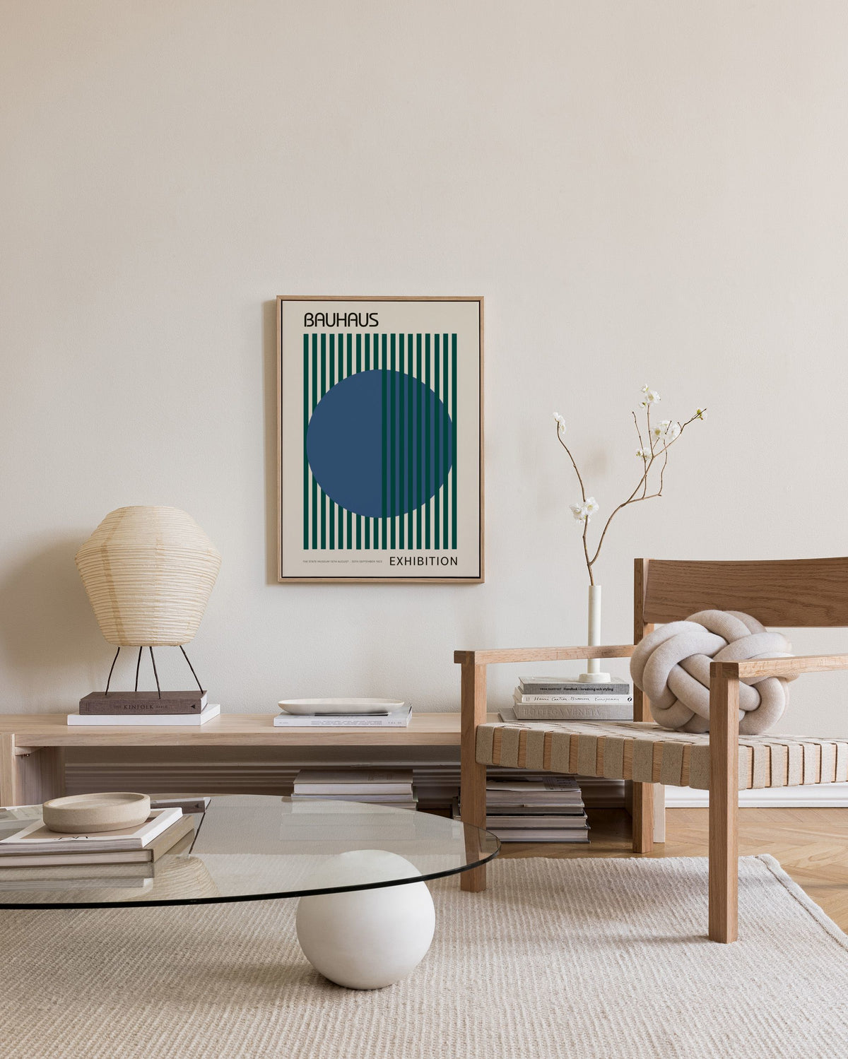 Bauhaus Exhibition Canvas print