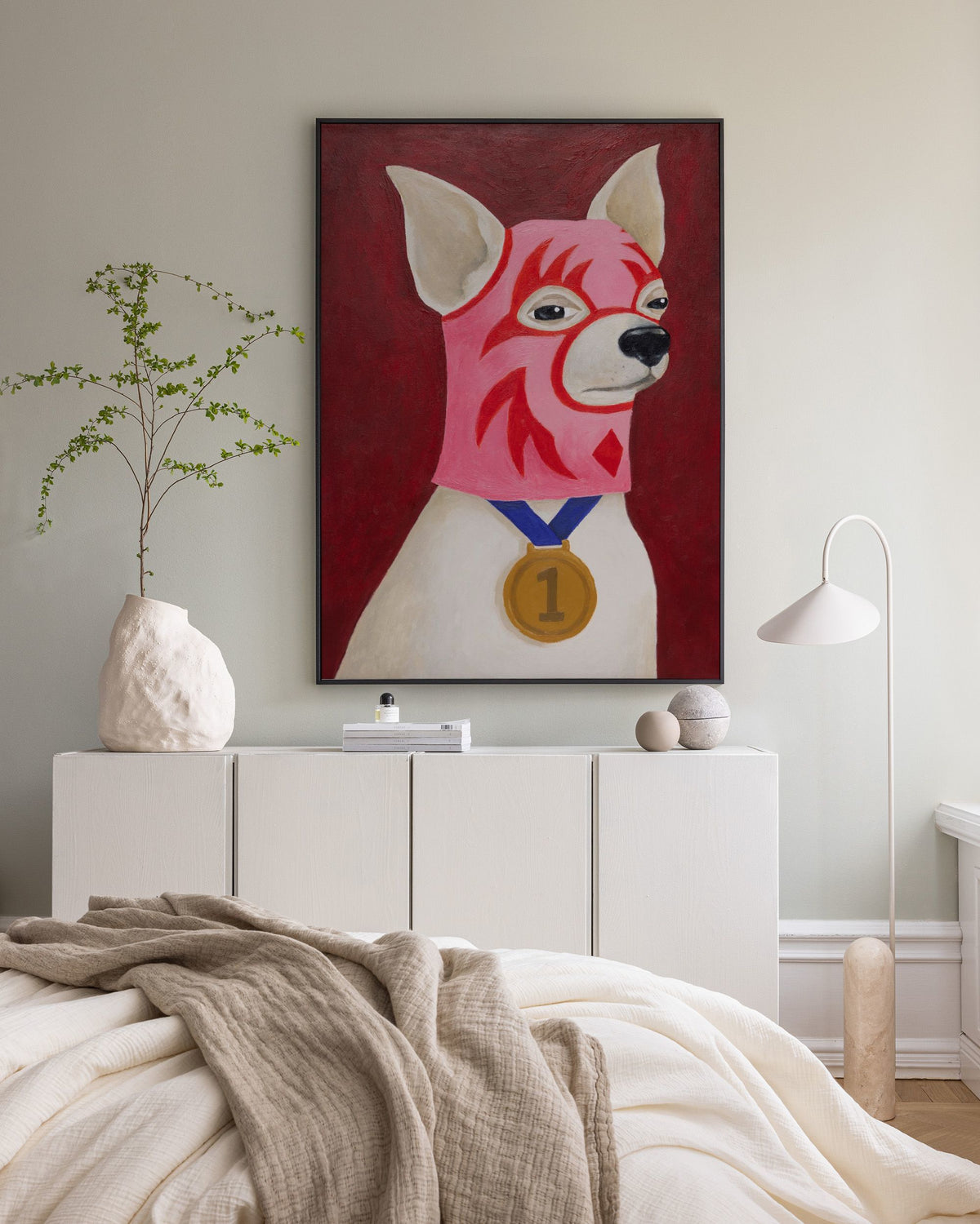 El Ganador Canvas print