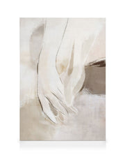 Soft Hands Canvas print