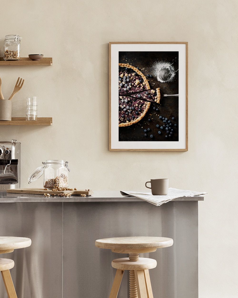 Blueberry Pie Print