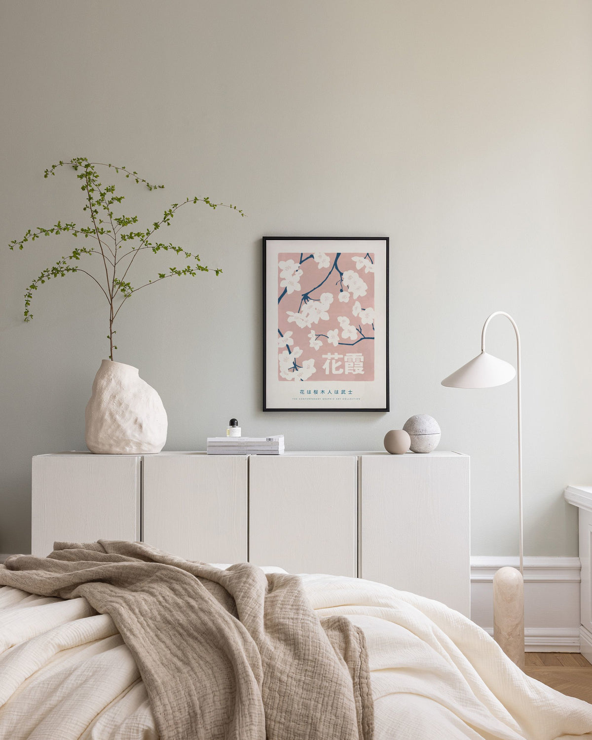 Hanagasumi Canvas print