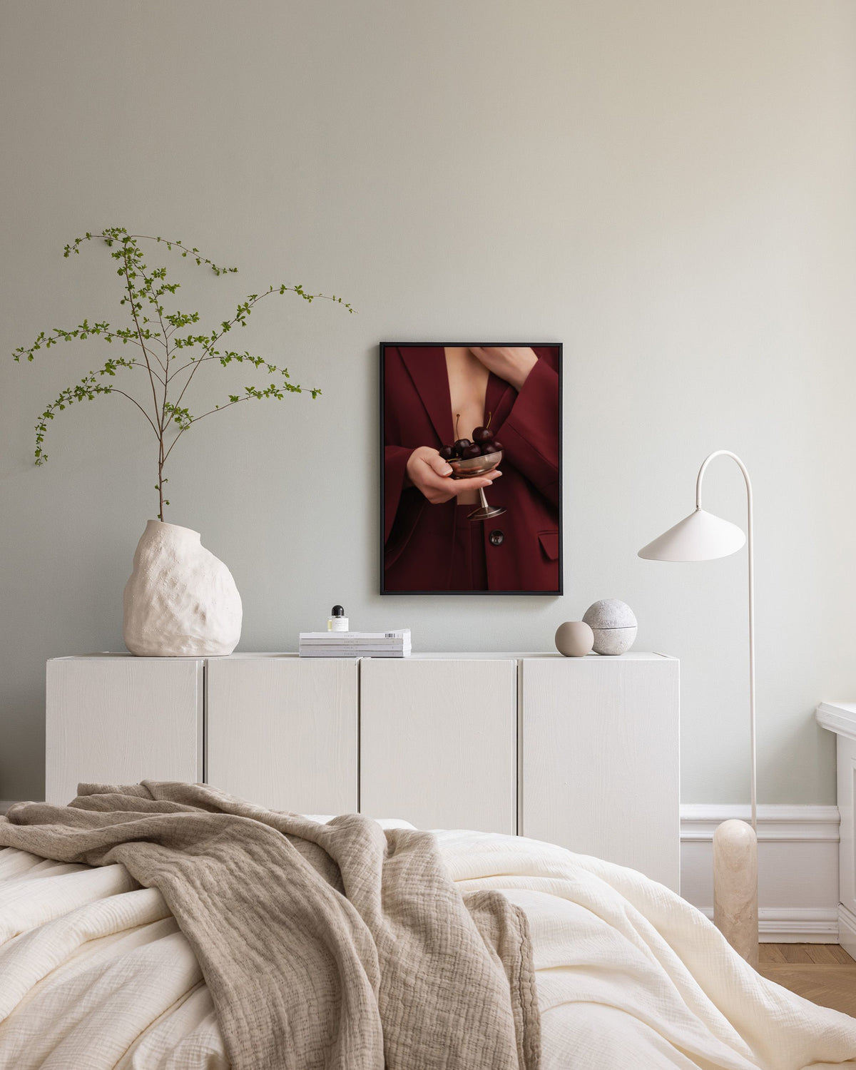 Ma Cherry Canvas print