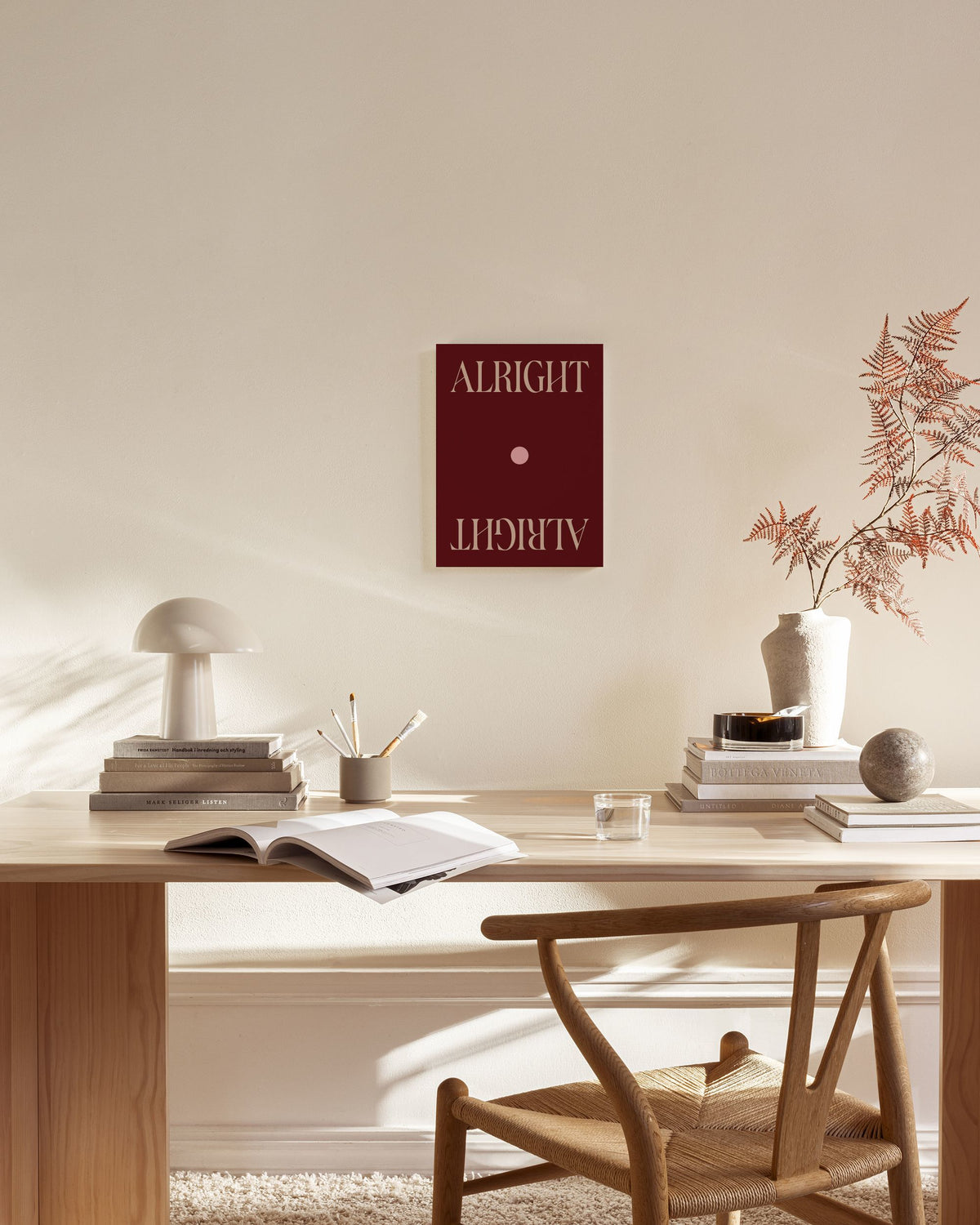 Alright Canvas print