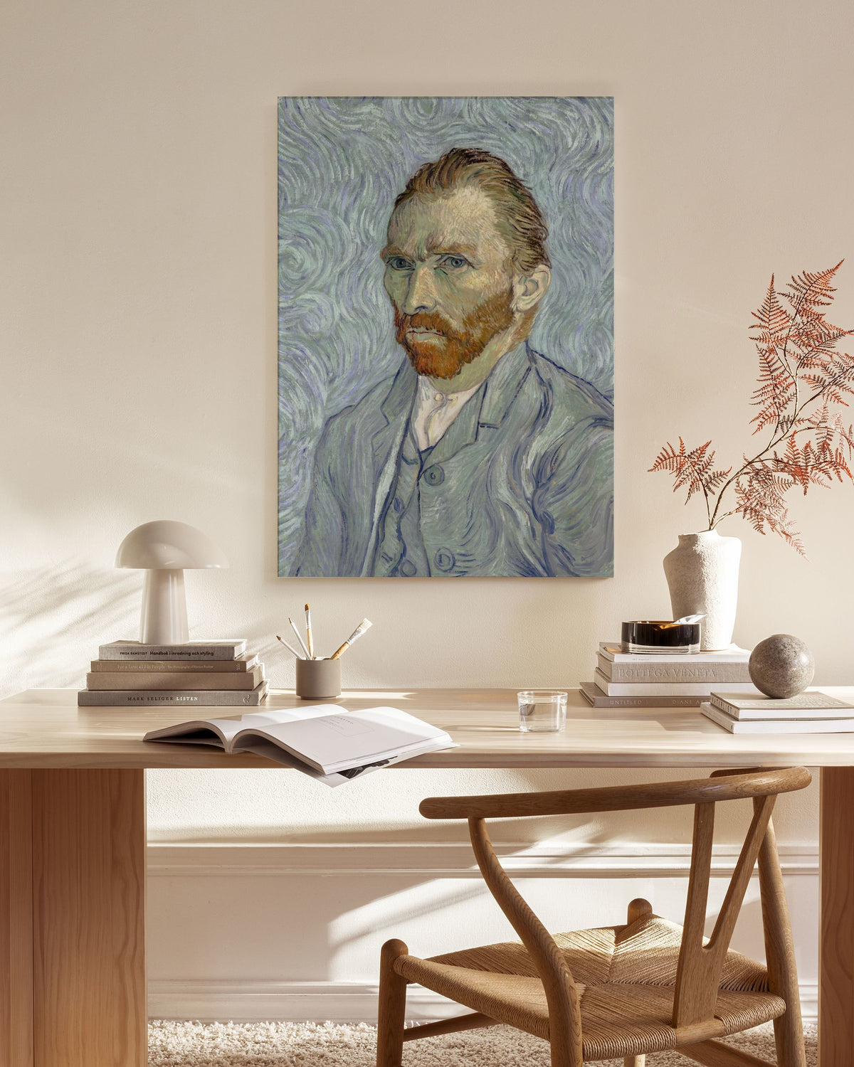 Van Gogh - Self-portrait Canvas print
