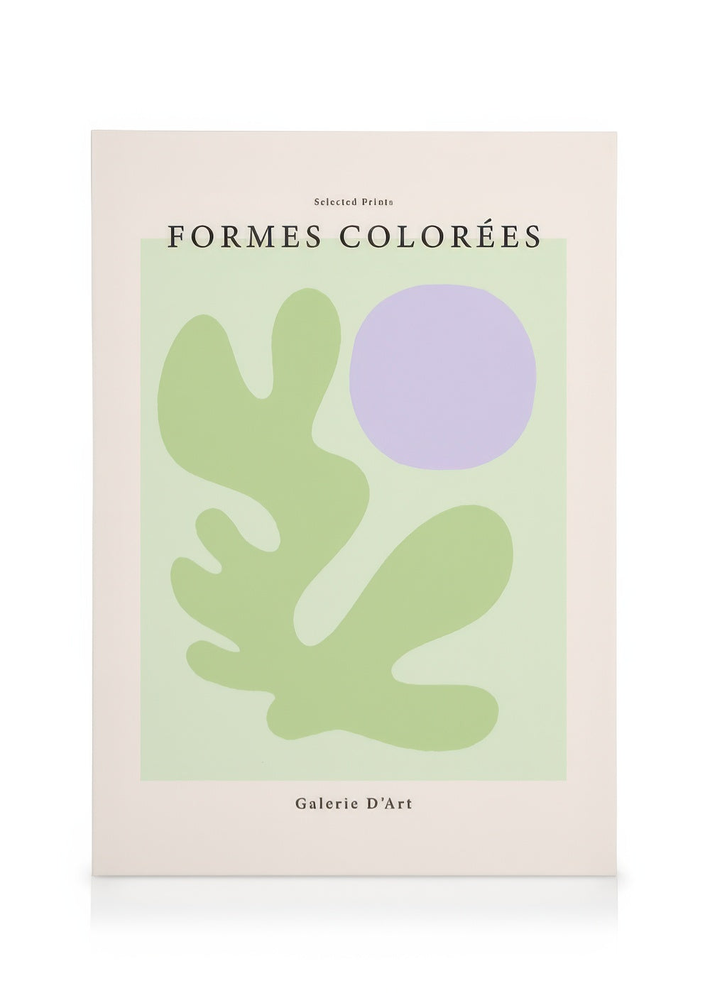 Formes Colorées No2 Canvas print