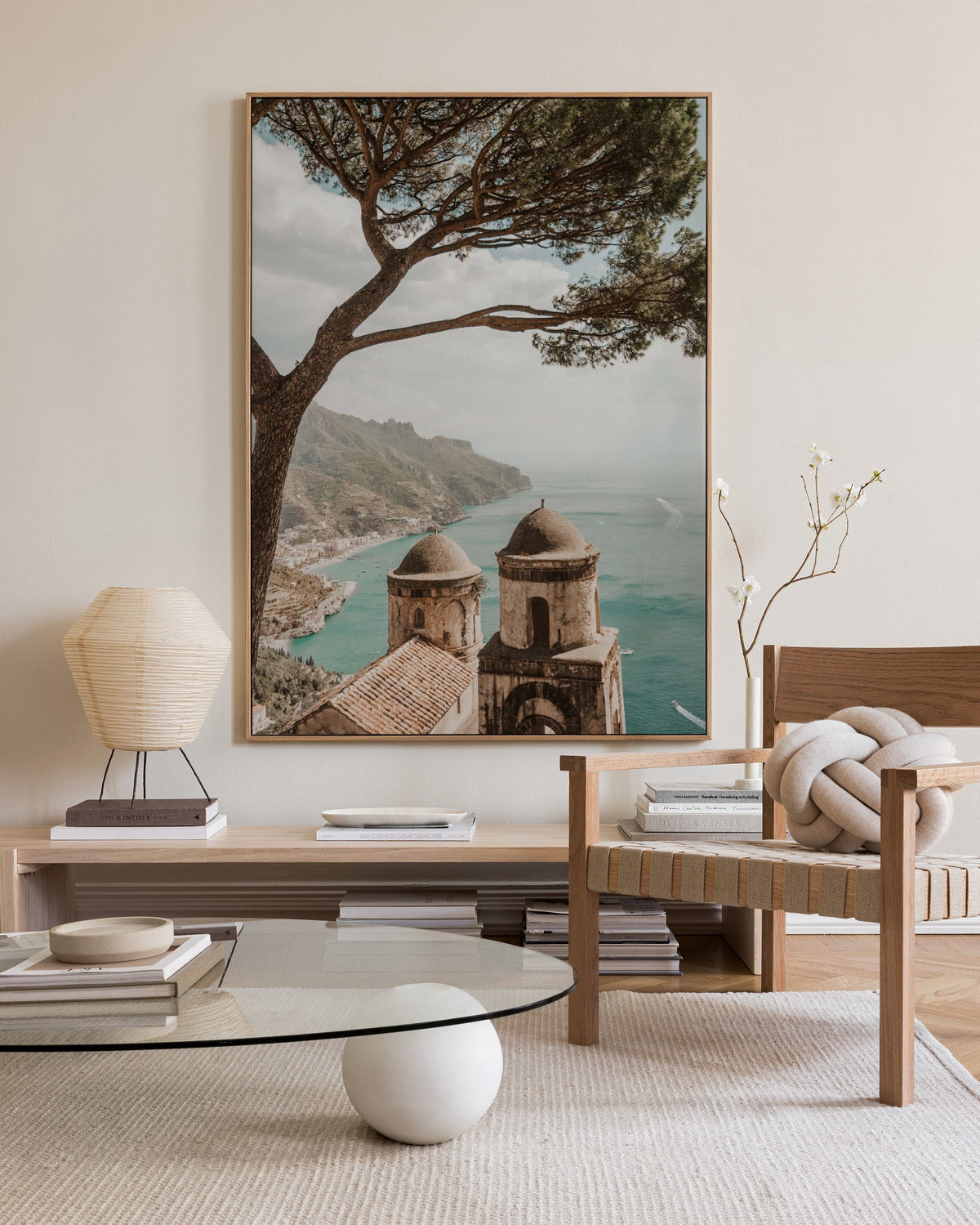 Villa Rudolfo View Canvas print