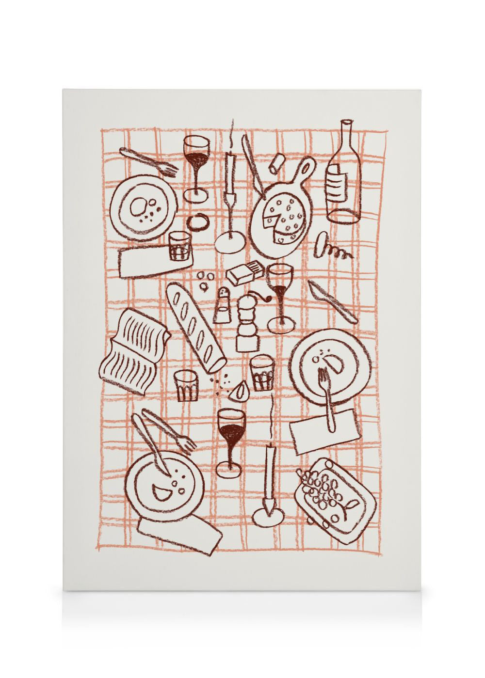 The Dinner Table Canvas print