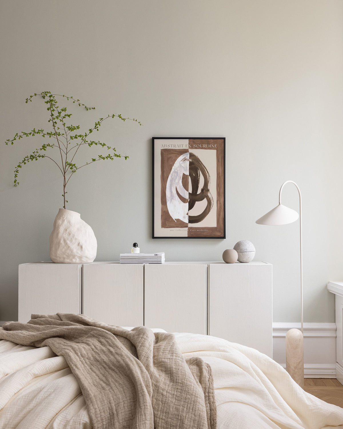 Abstrait En Sourdine Canvas print