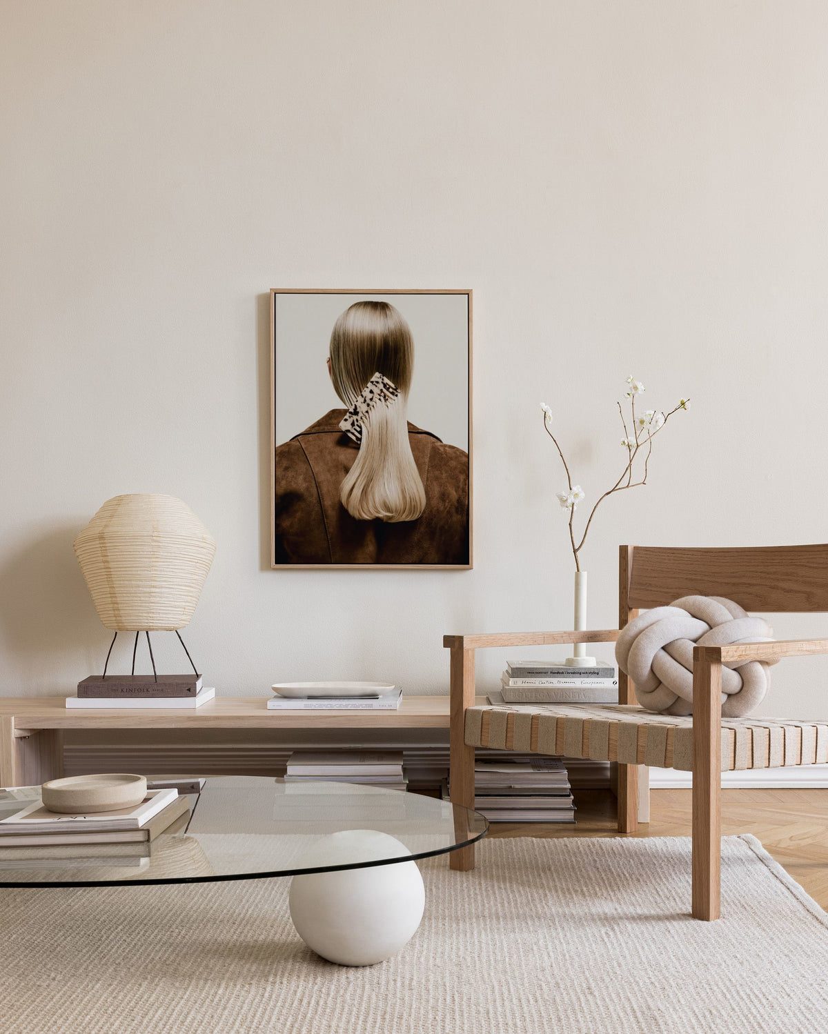 Still Back Canvas print