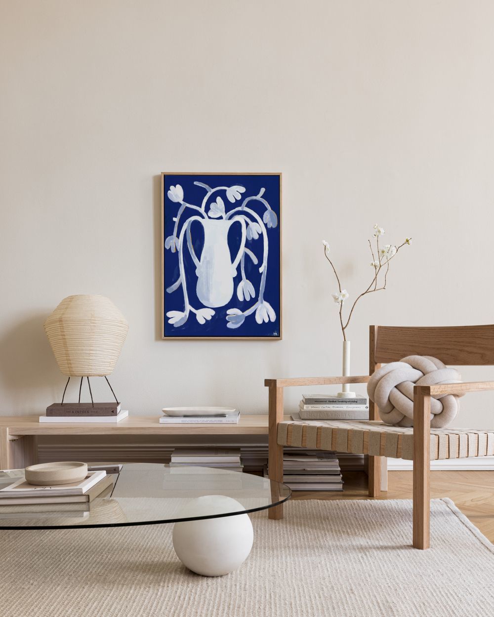 Marco Marella - White Vase Canvas print