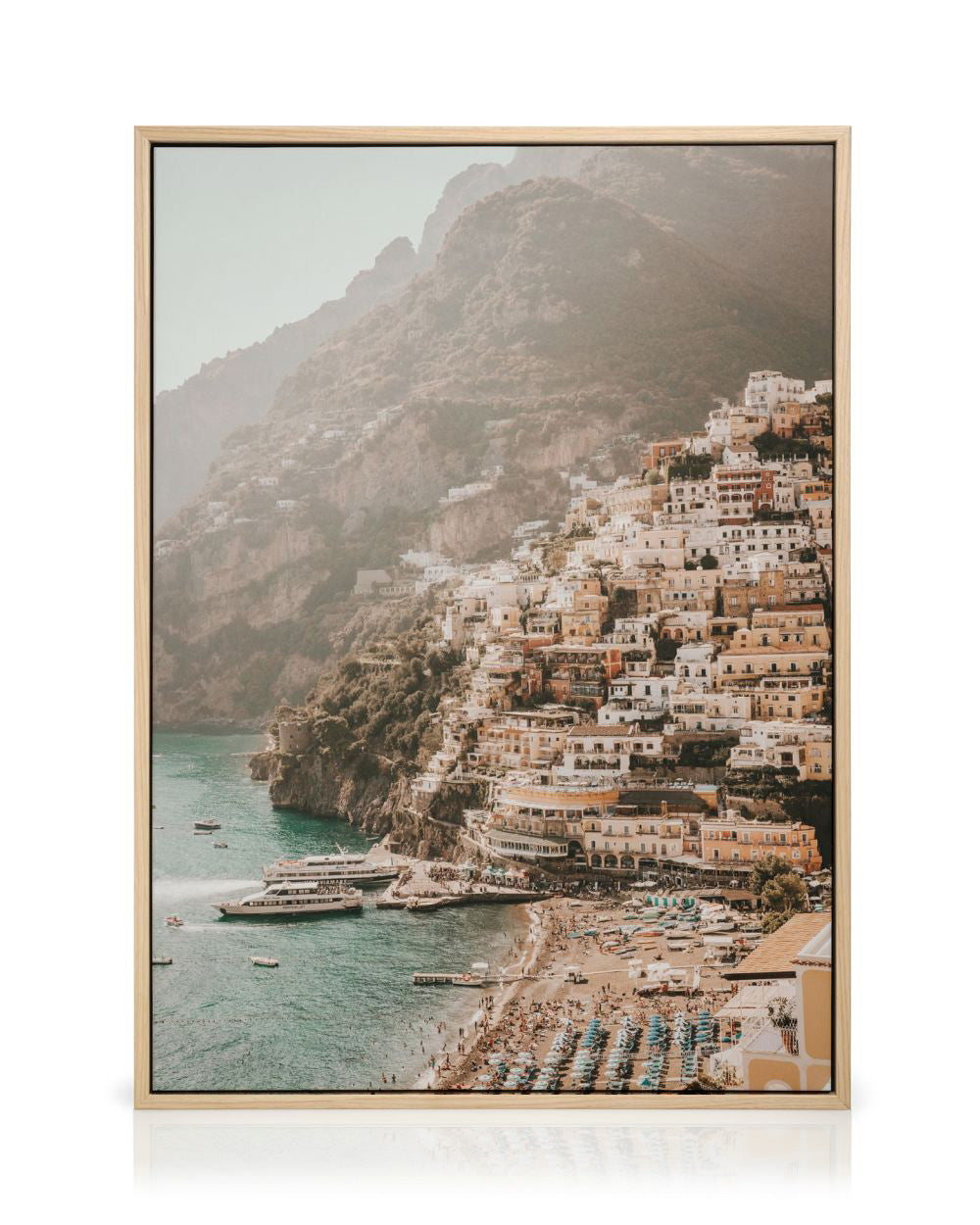 Positano Postcard Canvas print
