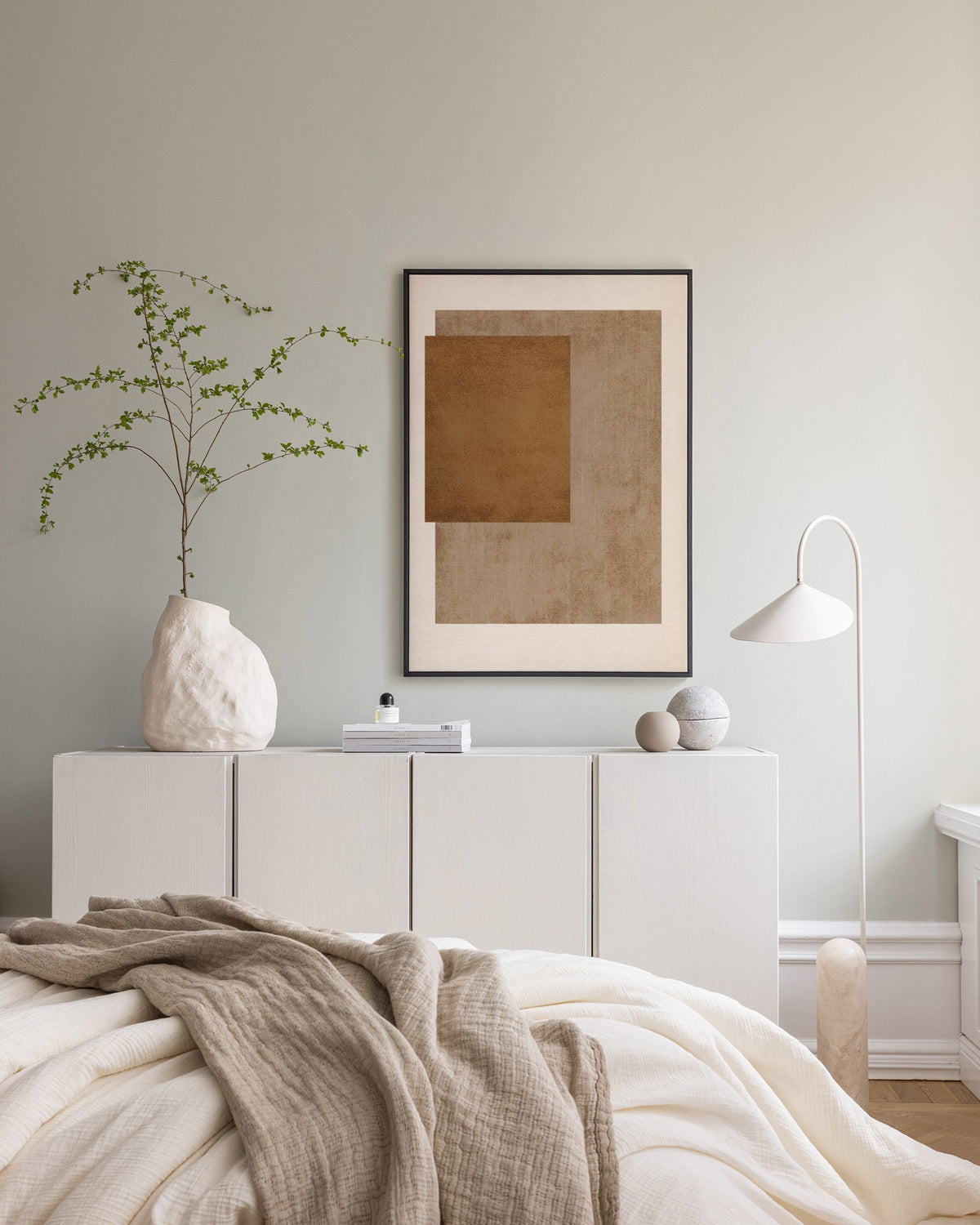 Rustic Geometry No1 Canvas print