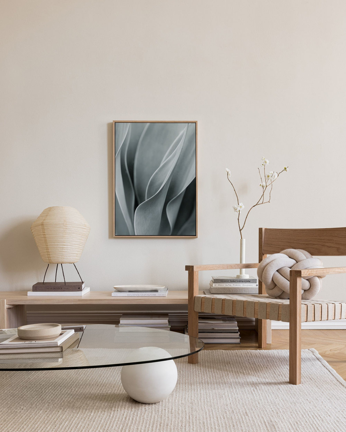 Agave Leaves No3 Canvas print
