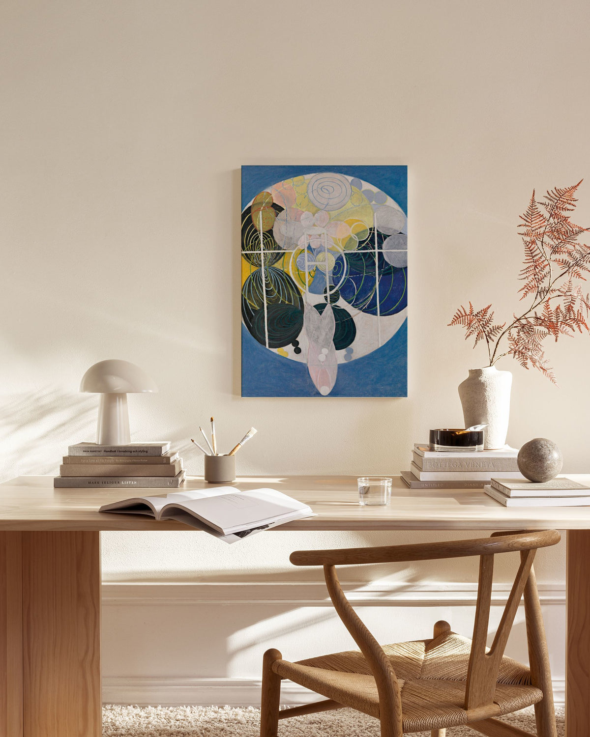 Canvas print - The Large Figure Paitings No.5 by Hilma af Klint