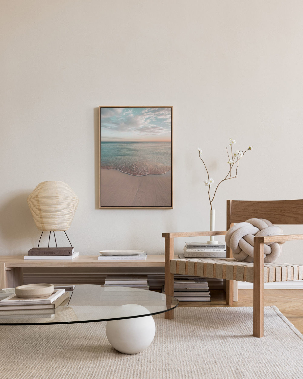 Calm Beach Canvas print