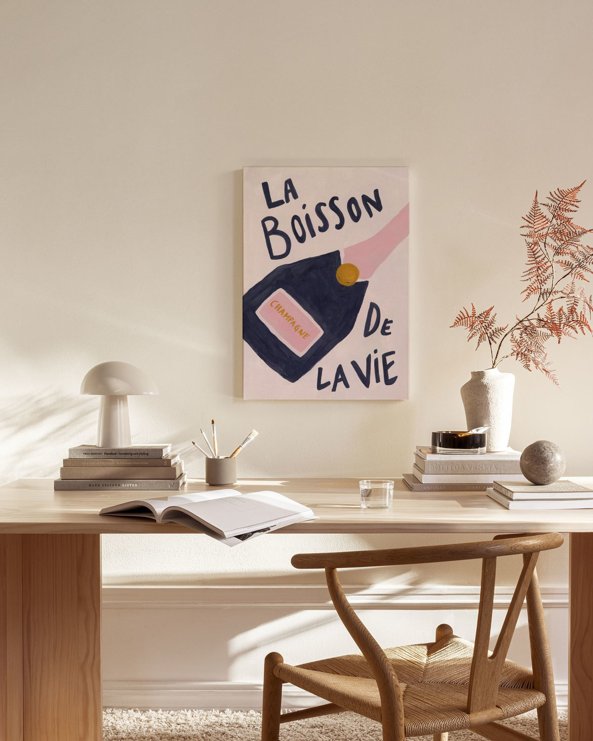 La Boisson de la Vie Canvas print
