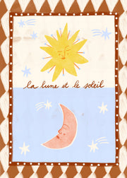 Carole Hillman - La Lune et le Soleil Print