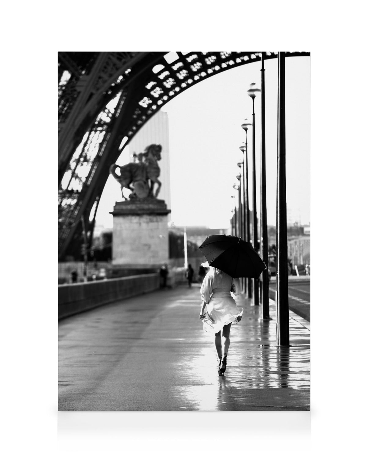 Walking in Paris Canvas print