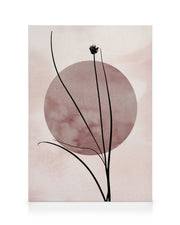 Straw Silhouette Canvas print