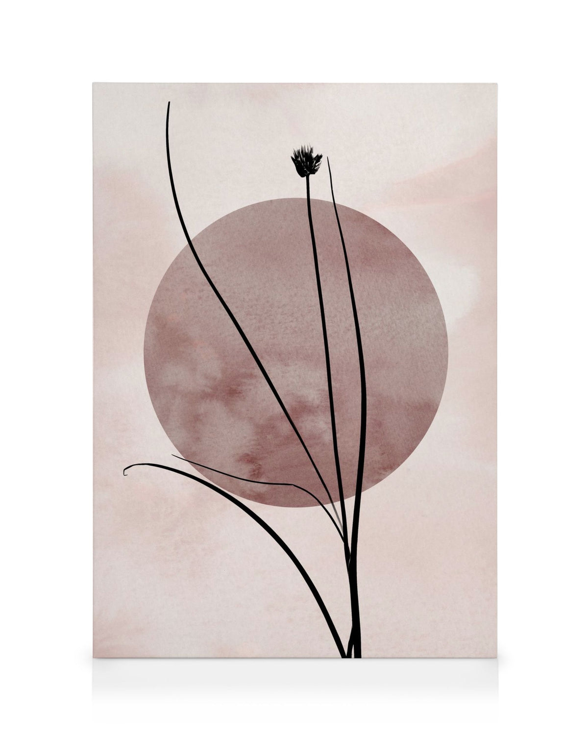 Straw Silhouette Canvas print