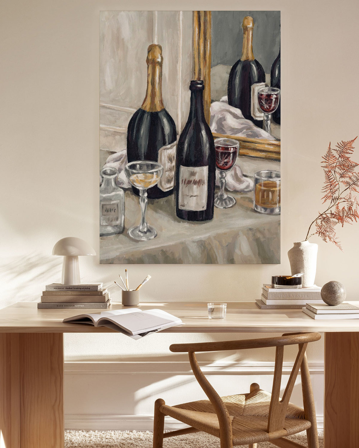 Midnight in Provence Canvas print
