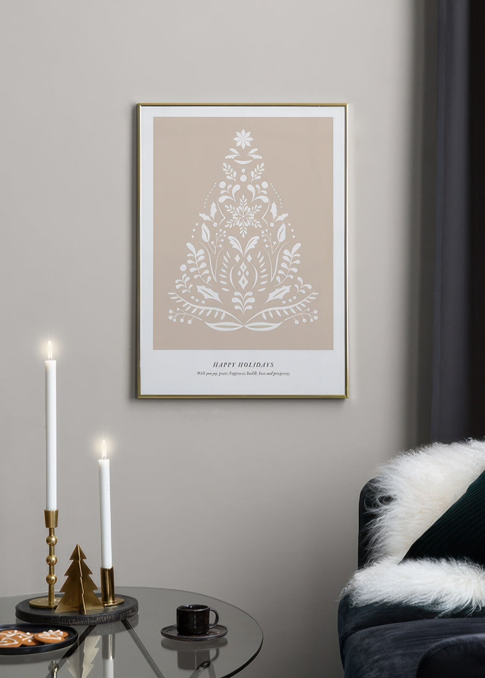 Happy Holidays No1 Print