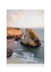 Shark Fin Cove Canvas print