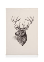 Happy Holidays Reindeer Canvas print