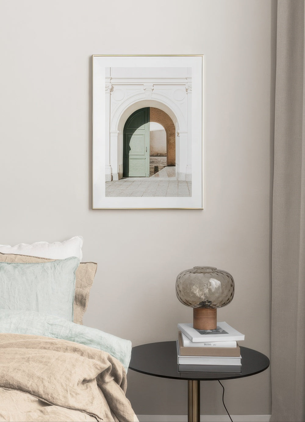 The Green Door Print