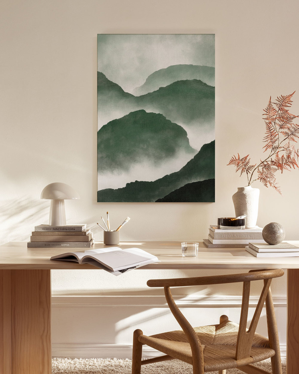 Mistscape No1 Canvas print