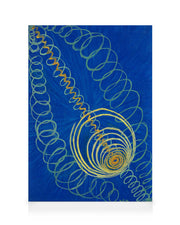 Print - Primordial Chaos, No.16 by Hilma af Klint Canvas print