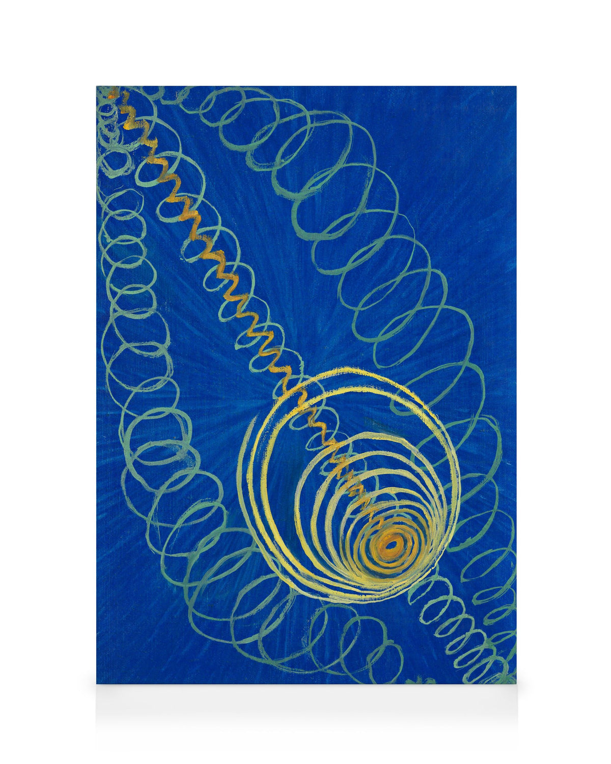 Print - Primordial Chaos, No.16 by Hilma af Klint Canvas print