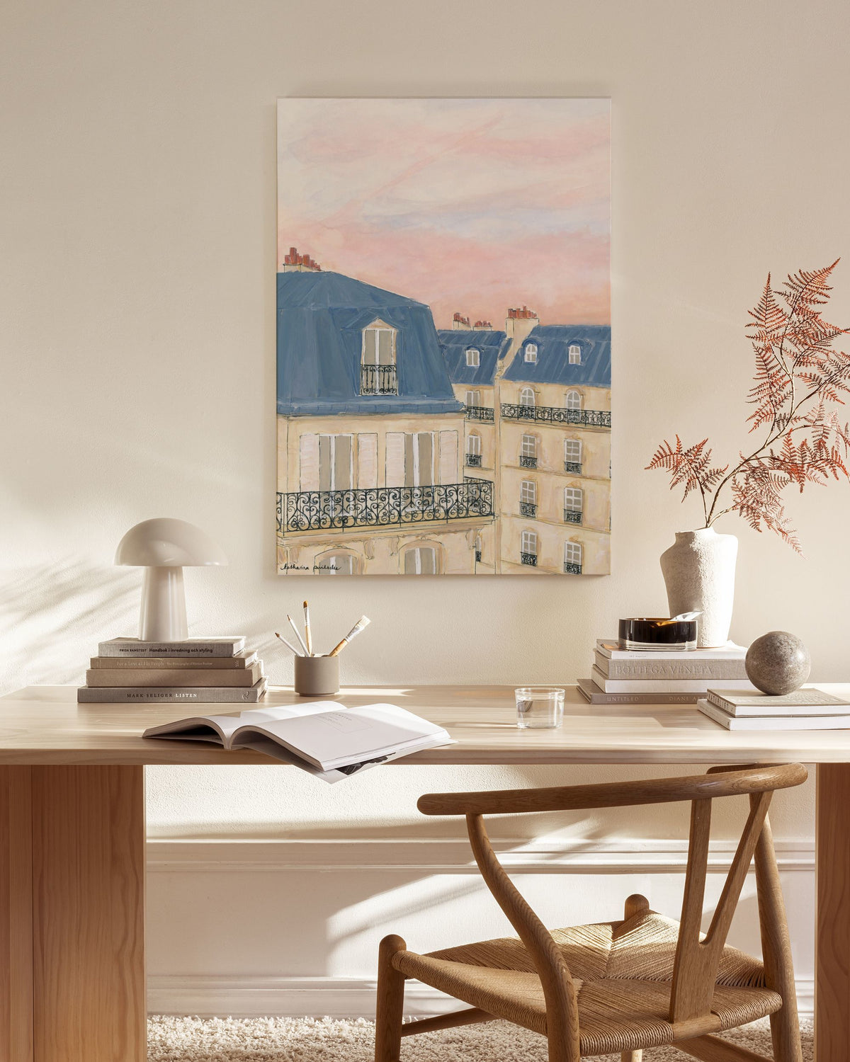 Katharina Puritscher - Parisian Sky Canvas print