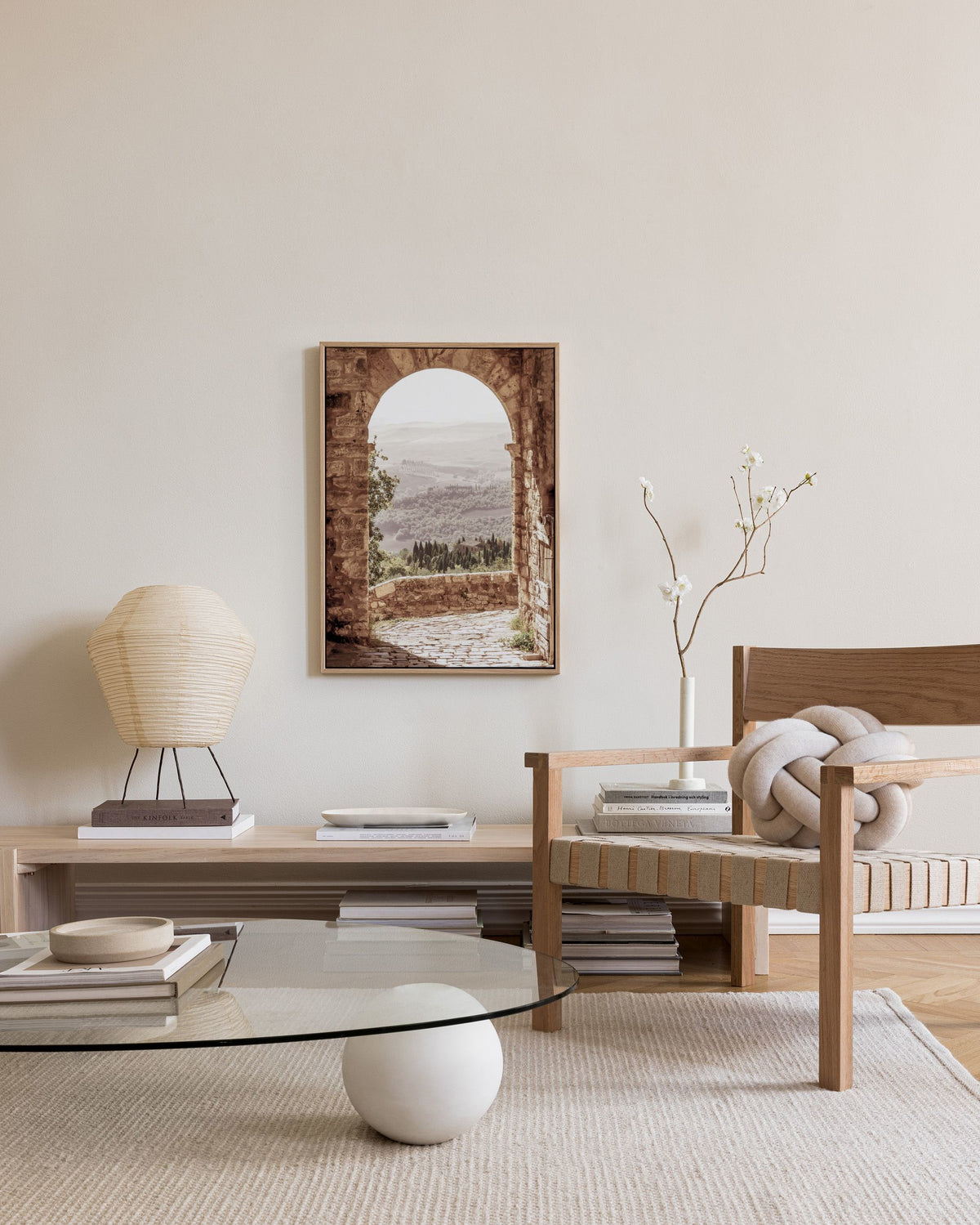 Tuscan Arch Canvas print