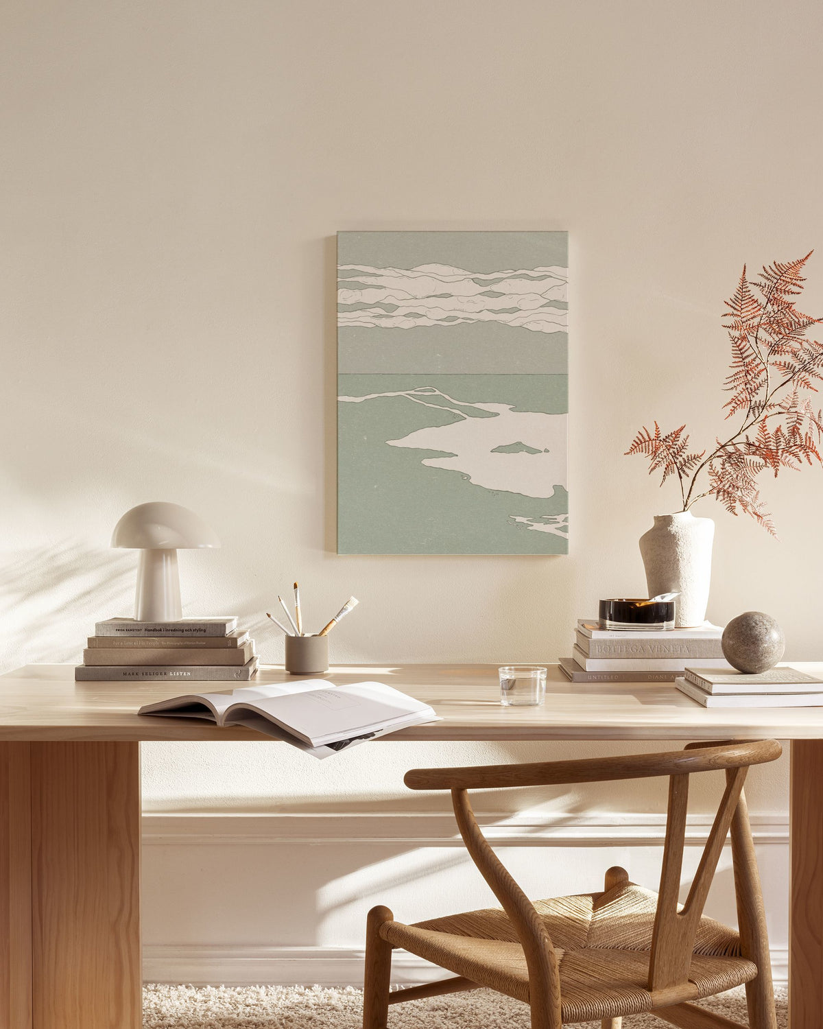 Calm Sea Canvas print